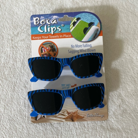 Boca Clips Other New 2piece Boca Clips Beach Towel Clips Sunglasses